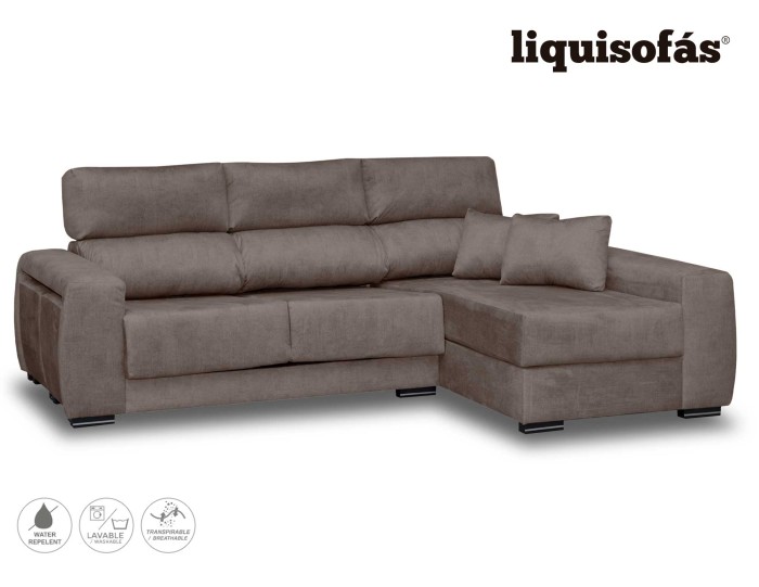 CHAISELONGUE DESLIZANTE Y RECLINABLE MOD. IBIZA