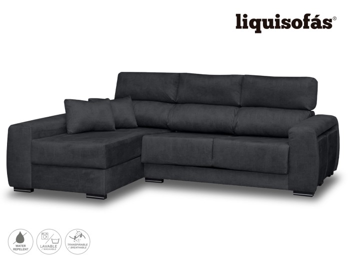 CHAISELONGUE DESLIZANTE Y RECLINABLE MOD. IBIZA