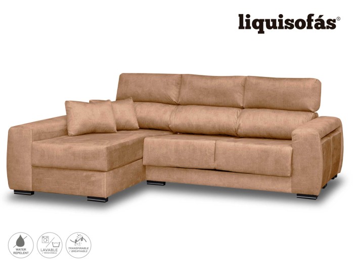 CHAISELONGUE DESLIZANTE Y RECLINABLE MOD. IBIZA