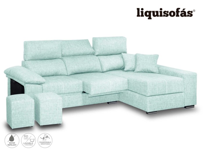 CHAISELONGUE DESLIZANTE Y RECLINABLE...