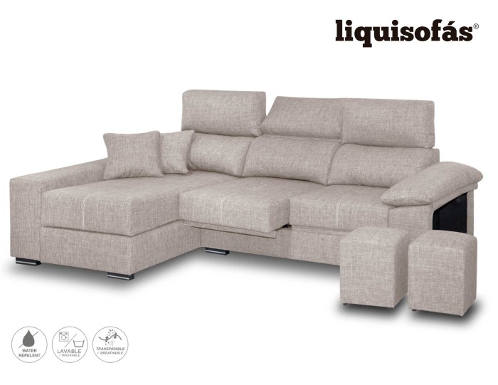 CHAISELONGUE DESLIZANTE Y RECLINABLE...