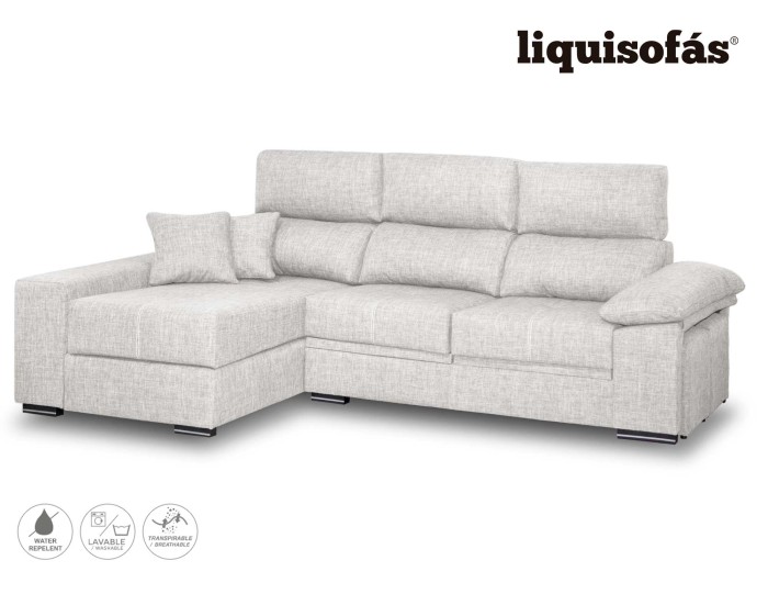 CHAISELONGUE DESLIZANTE Y RECLINABLE MOD. NIZA