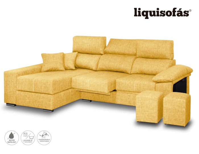 CHAISELONGUE DESLIZANTE Y RECLINABLE...