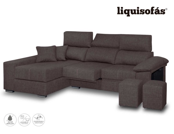 CHAISELONGUE DESLIZANTE Y RECLINABLE MOD. NIZA