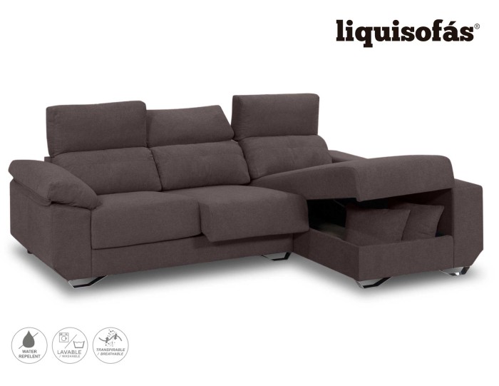 CHAISELONGUE DESLIZANTE Y RECLINABLE MOD. ZAGREB