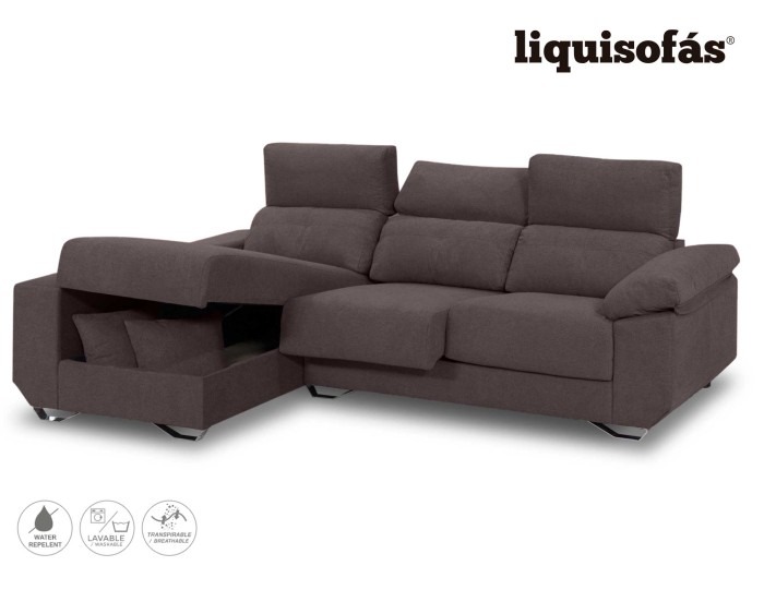 CHAISELONGUE DESLIZANTE Y RECLINABLE MOD. ZAGREB