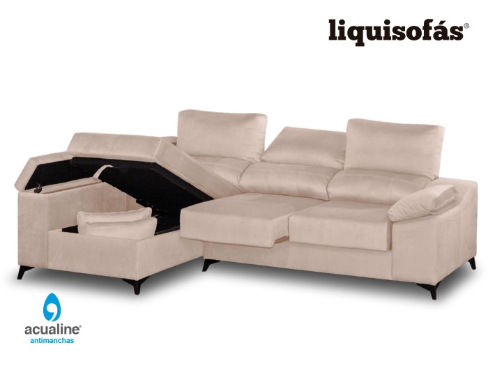 CHAISELONGUE DESLIZANTE Y RECLINABLE MOD. VANCOUVER