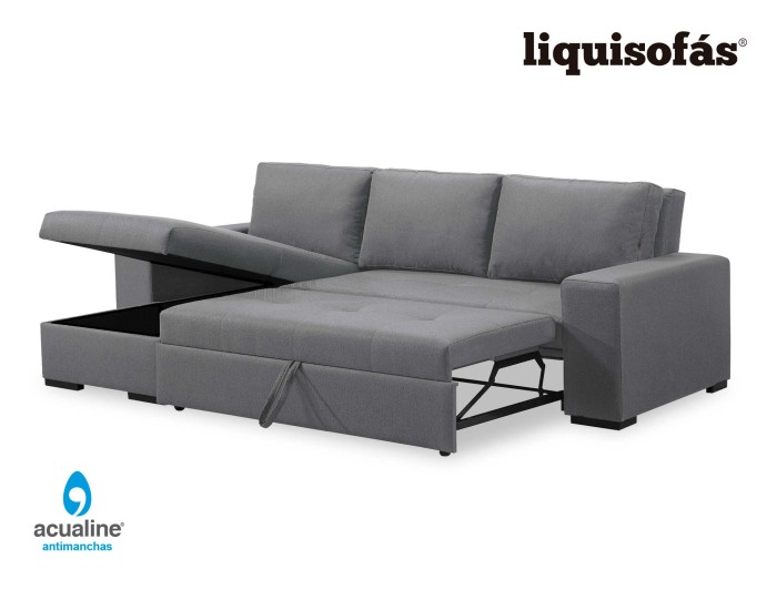 SOFÁ CHAISELONGUE CAMA DE ARRASTRE...