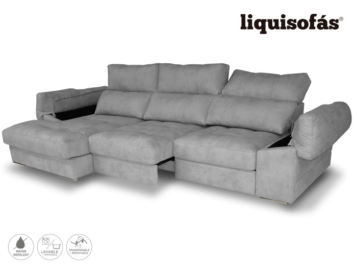 CHAISLONGUE CON BRAZOS SIESTA Y ARCÓN MOD. ALEMANIA