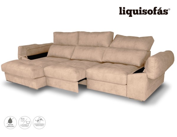 CHAISLONGUE CON BRAZOS SIESTA Y ARCÓN MOD. ALEMANIA