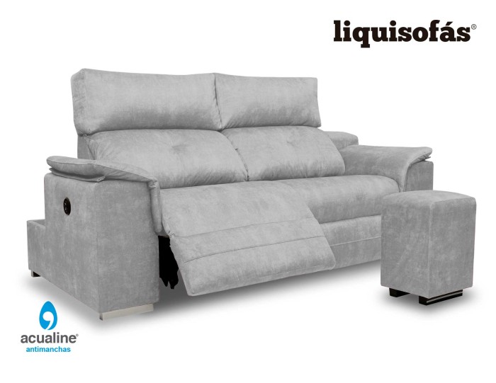 SOFÁ 3 PLAZAS RELAX RECLINABLE MOD....