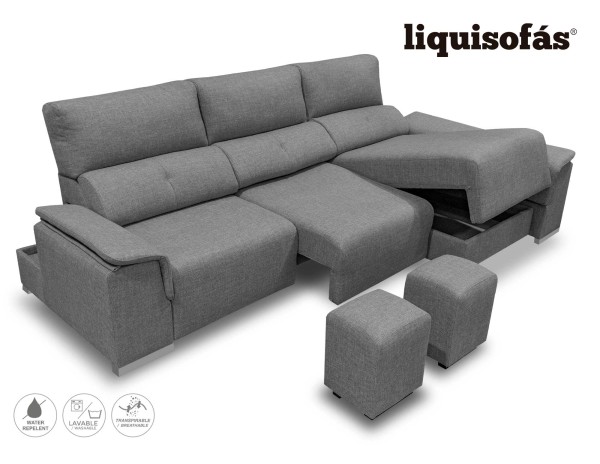 SOFÁ CHAISELONGUE...