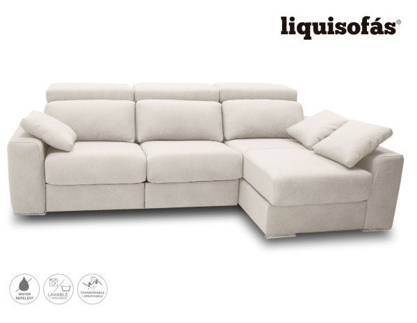CHAISELONGUE DESLIZANTE FRONTAL Y RECLINABLE MOD. ASIA
