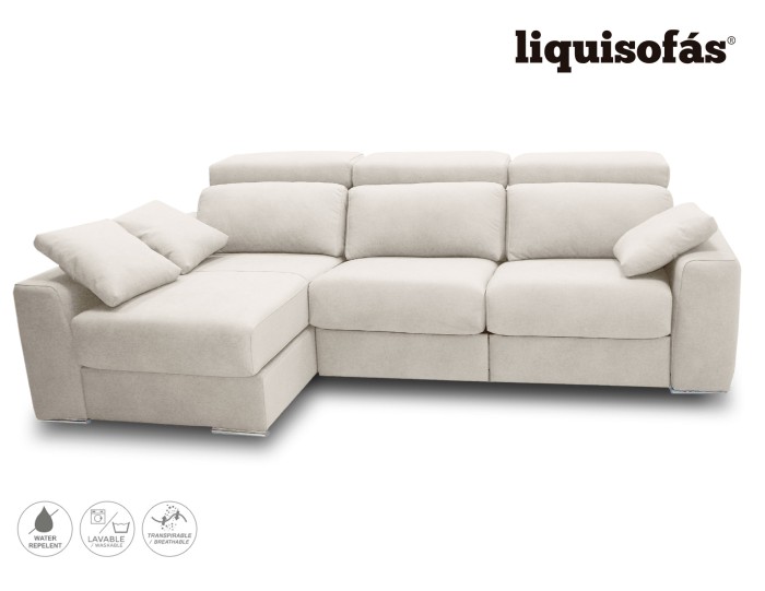 CHAISELONGUE DESLIZANTE FRONTAL Y RECLINABLE MOD. ASIA