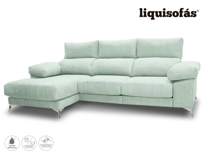 CHAISELONGUE DESLIZANTE FRONTAL Y RECLINABLE MOD. CALCIO