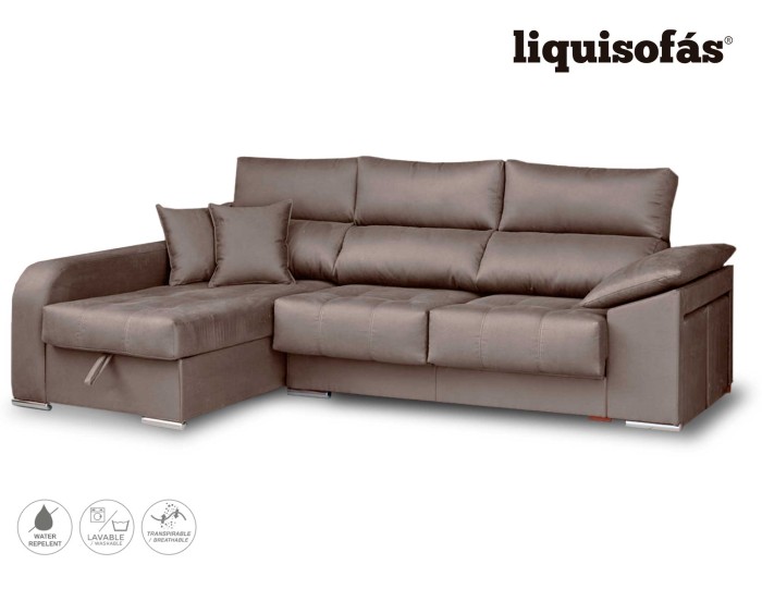 CHAISELONGUE DESLIZANTE Y RECLINABLE MOD. AURA