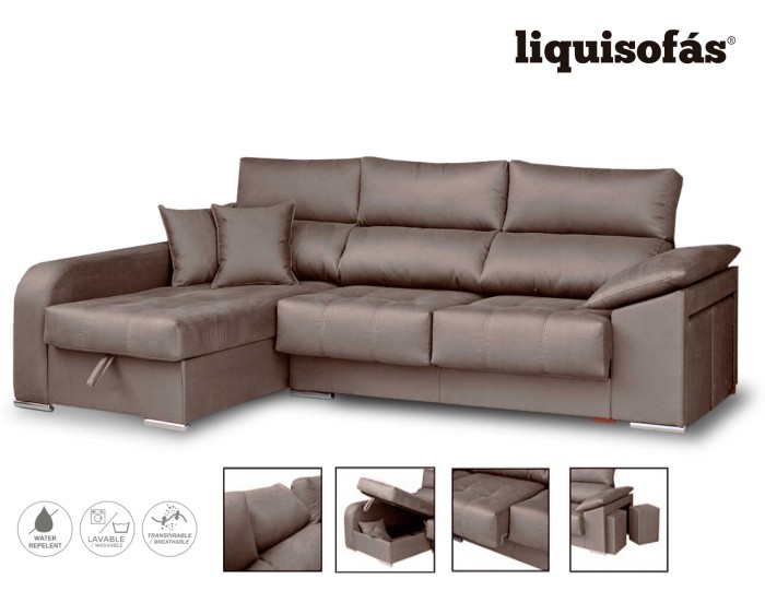 CHAISELONGUE DESLIZANTE Y RECLINABLE...