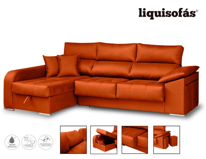 CHAISELONGUE DESLIZANTE Y RECLINABLE...