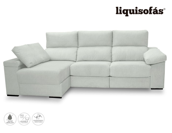 CHAISELONGUE DESLIZANTE FRONTAL Y RECLINABLE MOD. DULCE