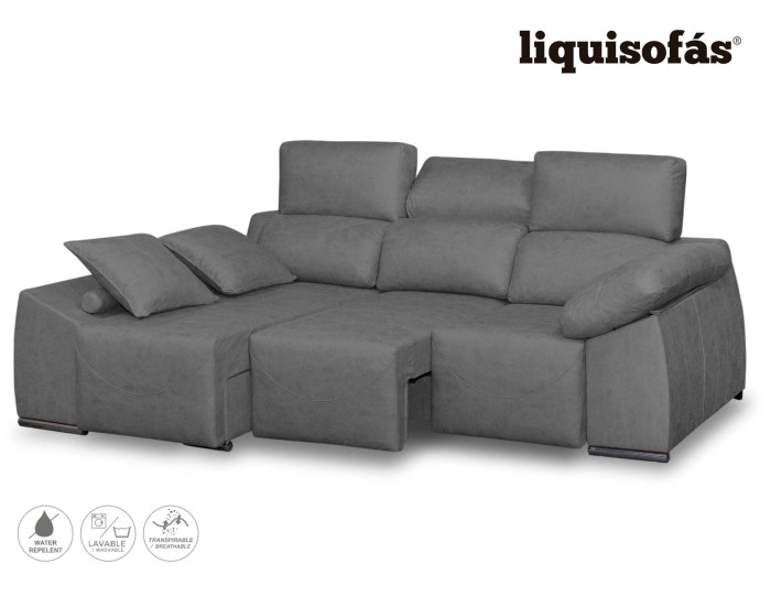 CHAISELONGUE DESLIZANTE AL SUELO Y...