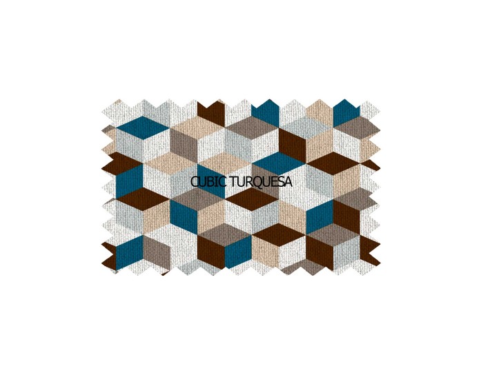 PACK DE 2 COJINES DECORATIVOS MOD. RUBIK