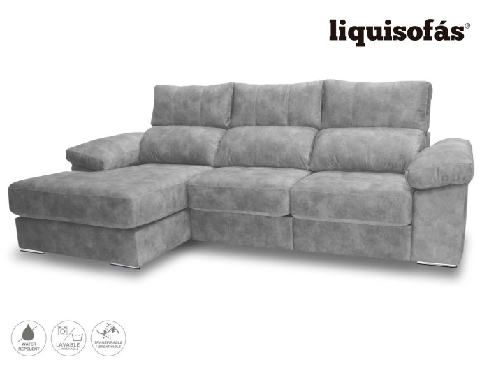 CHAISELONGUE DESLIZANTE FRONTAL Y RECLINABLE MOD. PELICANO