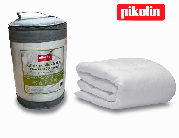 EDREDÓN NÓRDICO OTOÑO/INVIERNO DE FIBRA ALOE VERA 300gr/m2